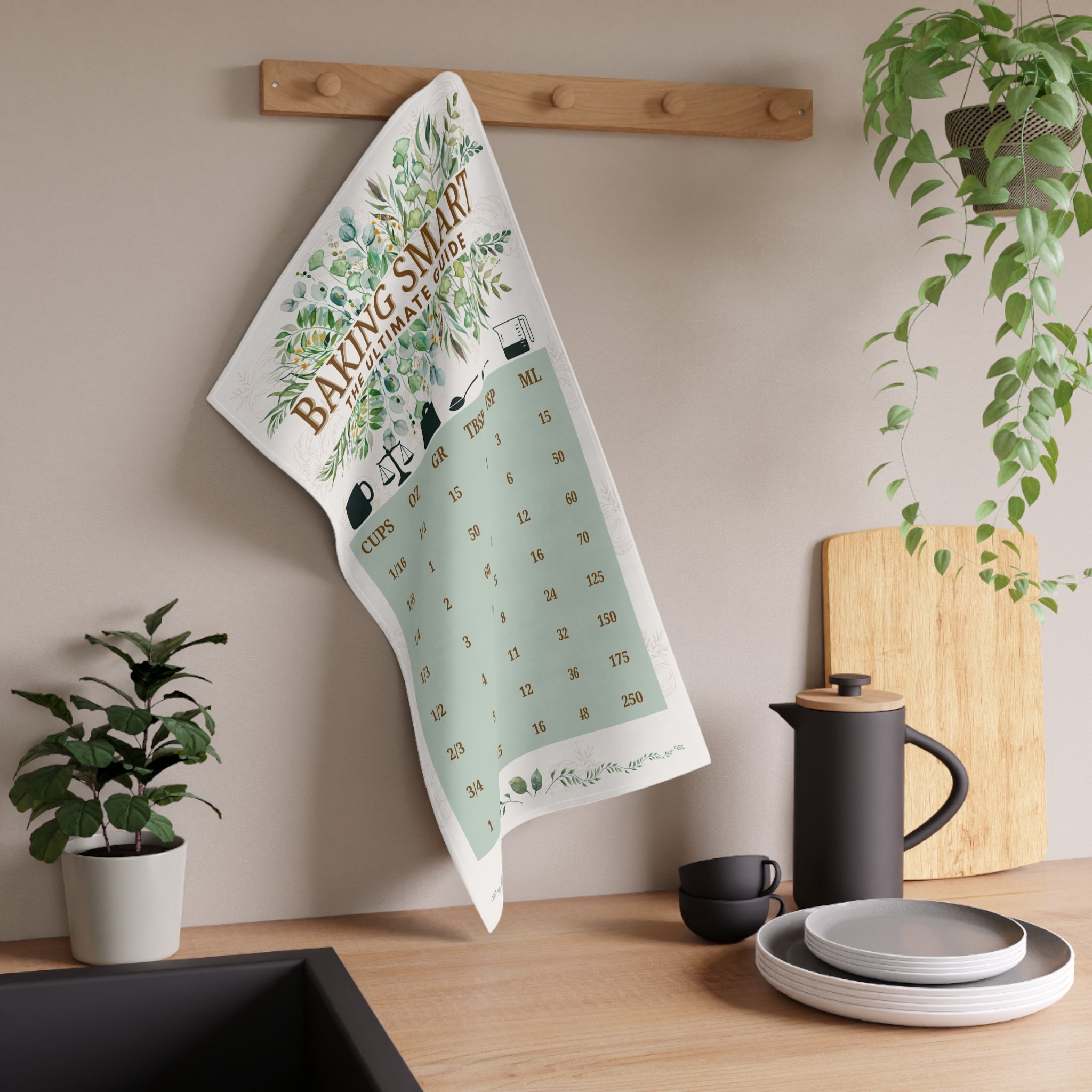 Baking Smart - Baking Chart Towel