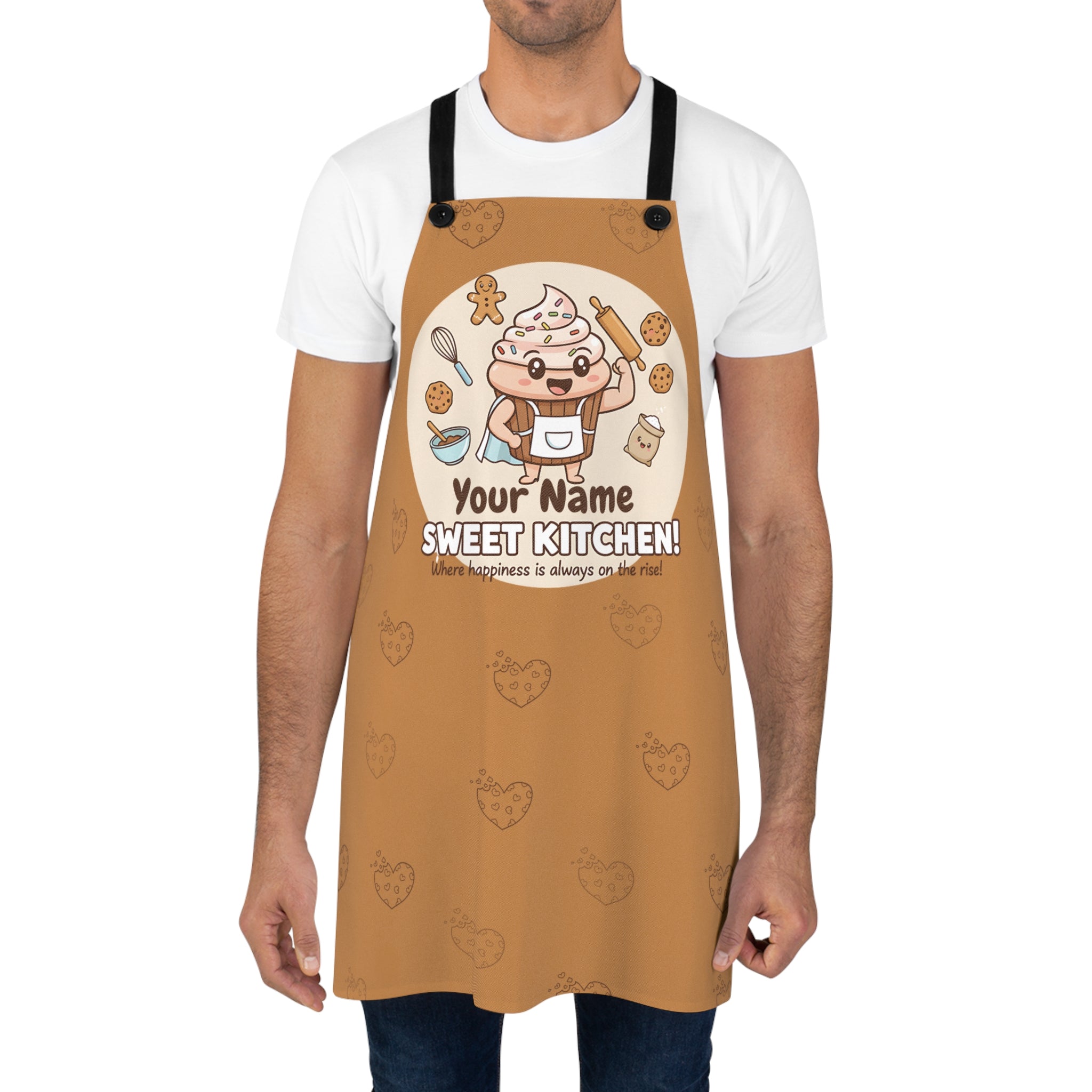 Personalized Apron – Custom Name Baking Apron for Home Chefs
