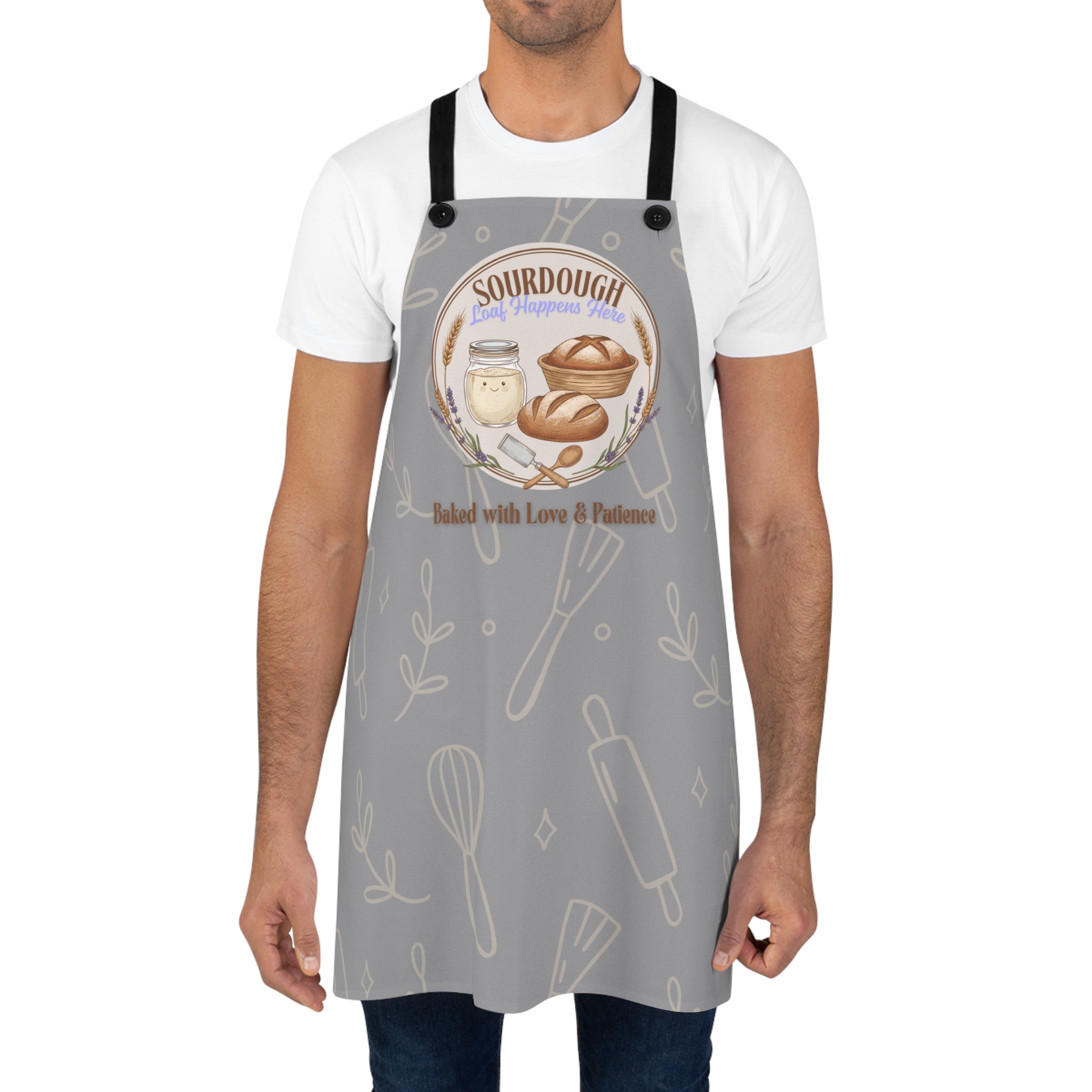Sourdough Baking Apron – Cozy Gift for Bread Lovers