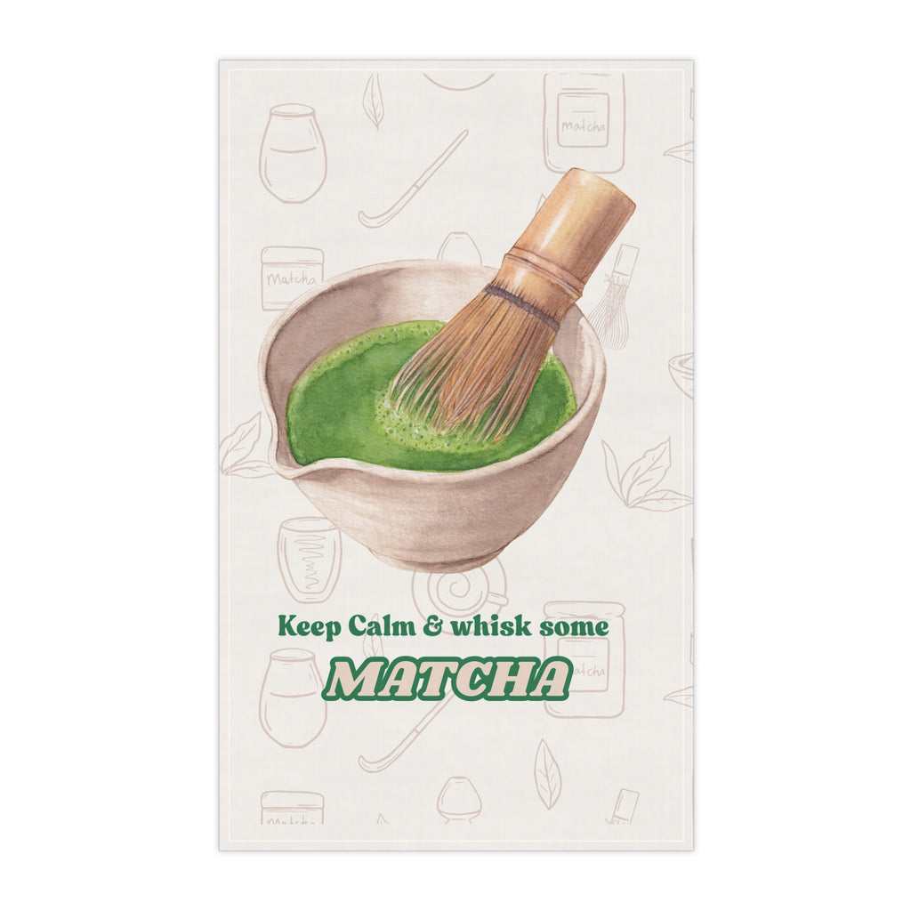 Matcha Kitchen Towel – Green Tea-Inspired Cozy Kitchen Towel