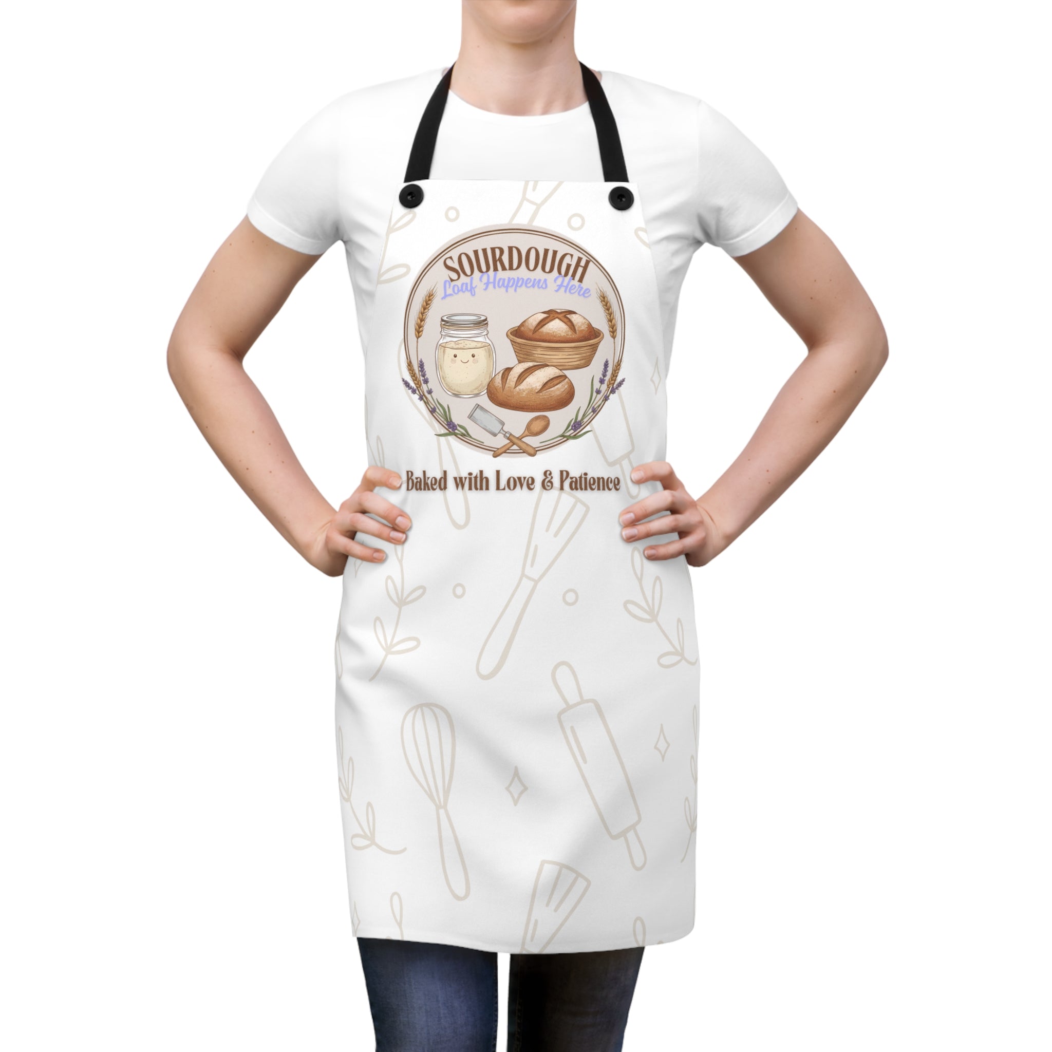 Sourdough Baking Apron – Cozy Gift for Bread Lovers