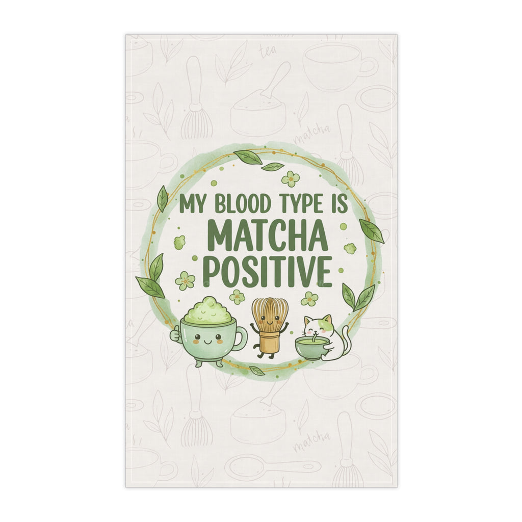 Matcha Kitchen Towel – Green Tea-Inspired Cozy Kitchen Towel