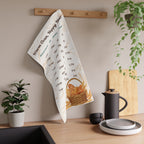 Baking Chart Kitchen Towel — The Perfect Helper for Every Baker