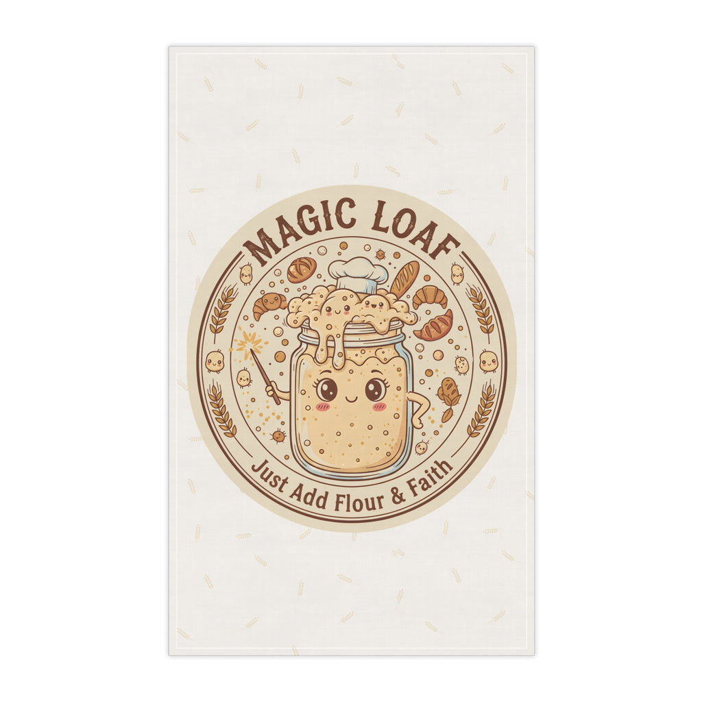 Sourdough Kitchen Towel – Flour, Water, Magic
