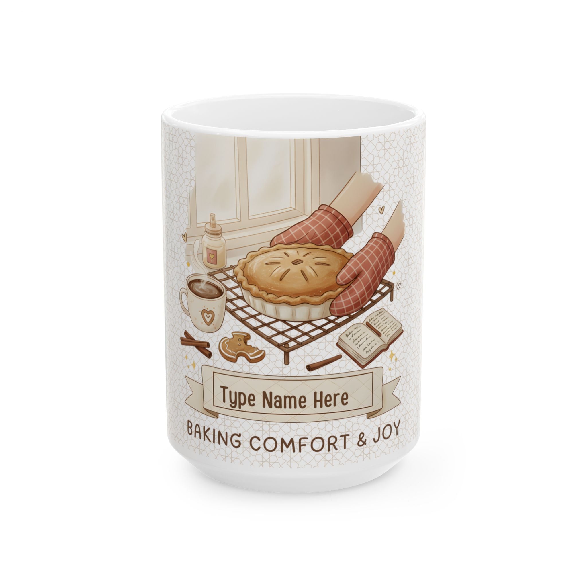 Personalized Mug – Custom Name Coffee Cup for Cozy Mornings