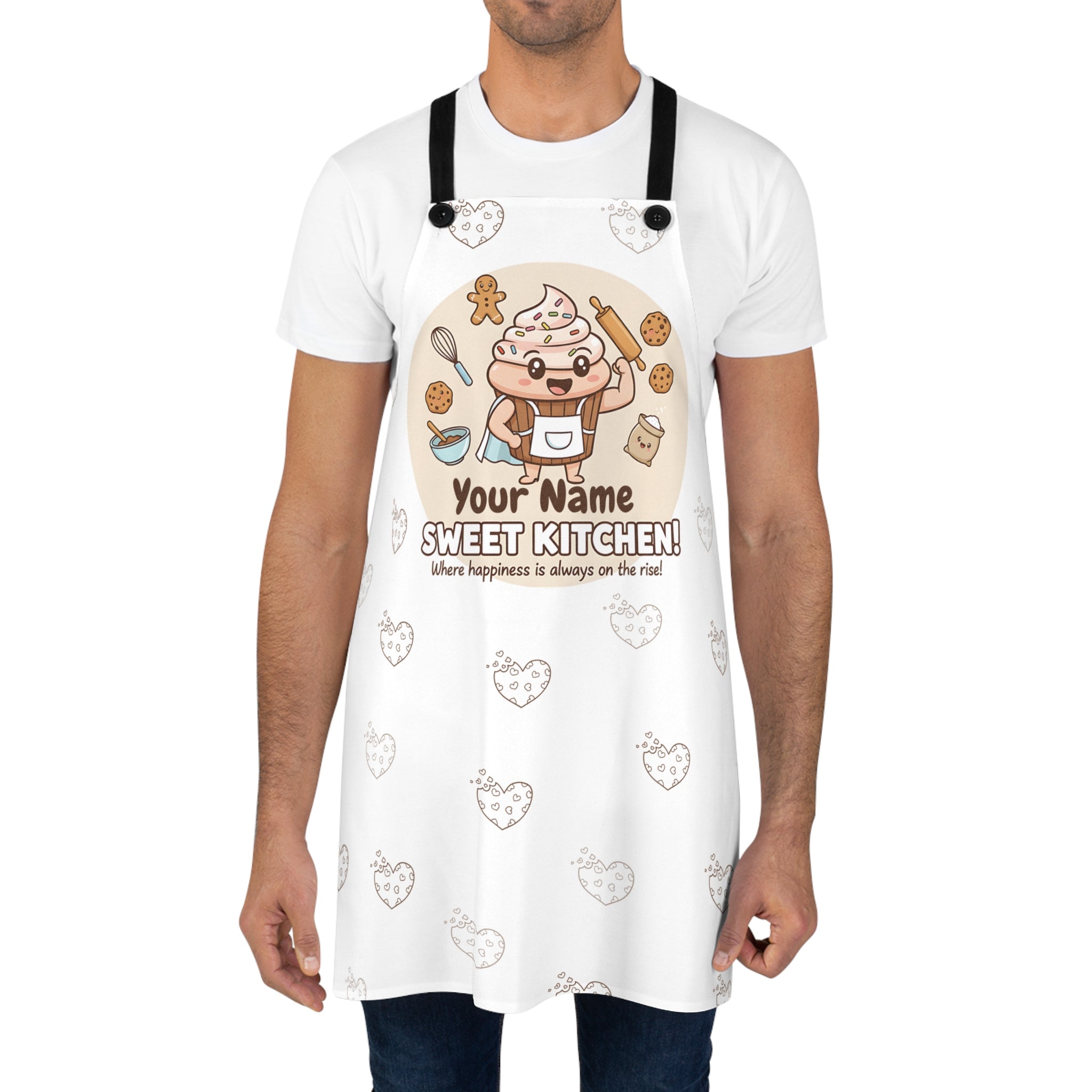 Personalized Apron – Custom Name Baking Apron for Home Chefs