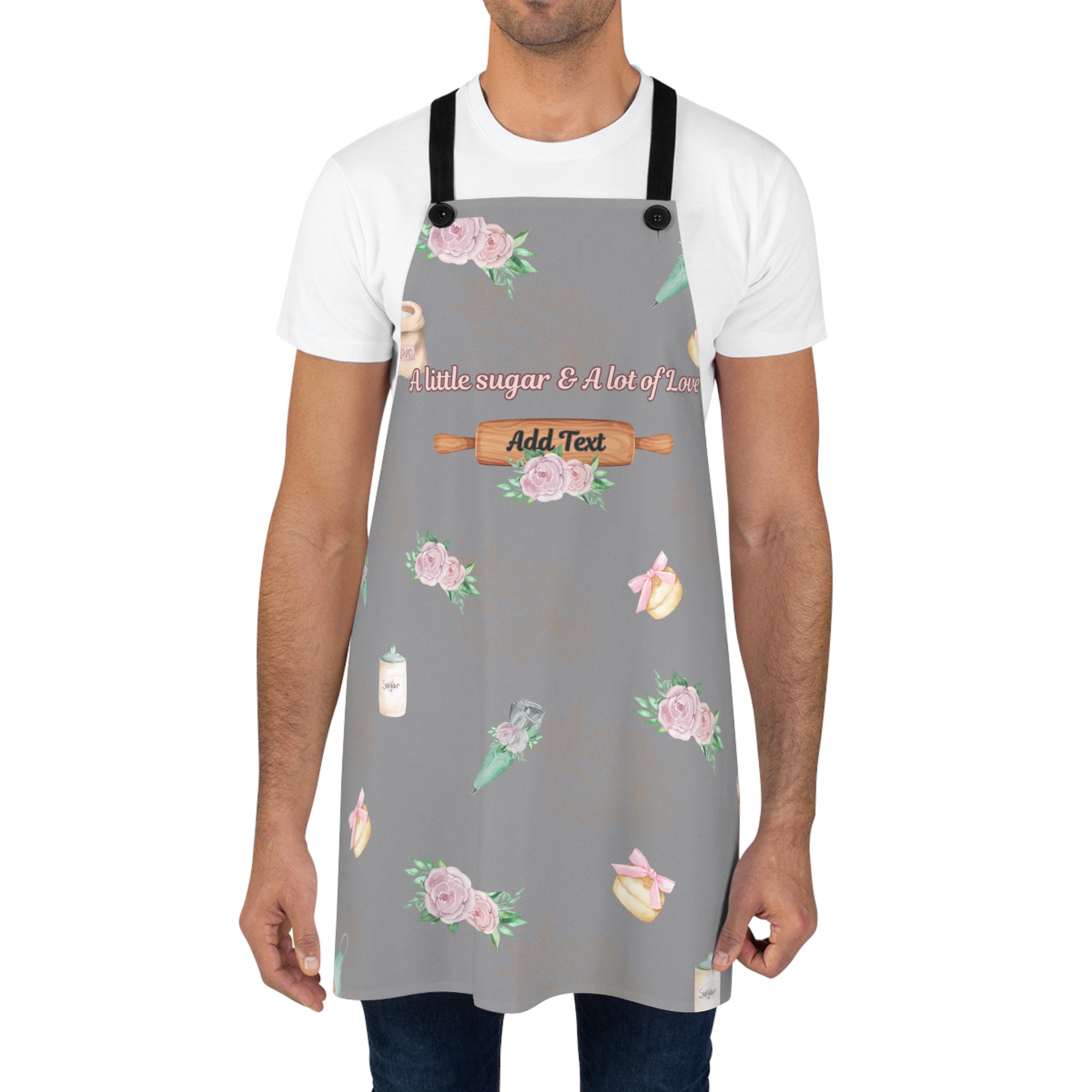 Personalized Apron – Custom Name Baking Apron for Home Chefs