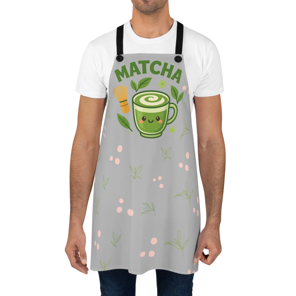 Matcha Apron – Cozy Green Tea Inspired Apron