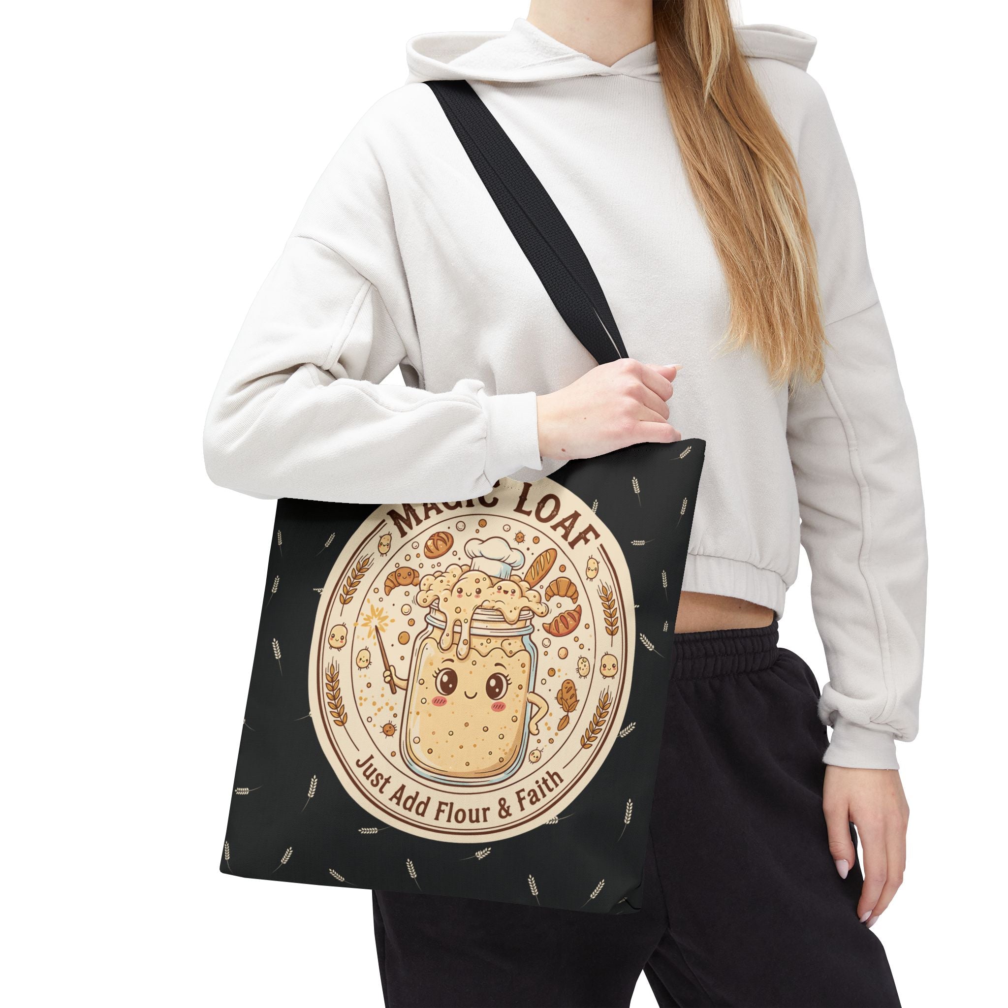 Magic Loaf Tote Bag - Just Add Flour & Faith