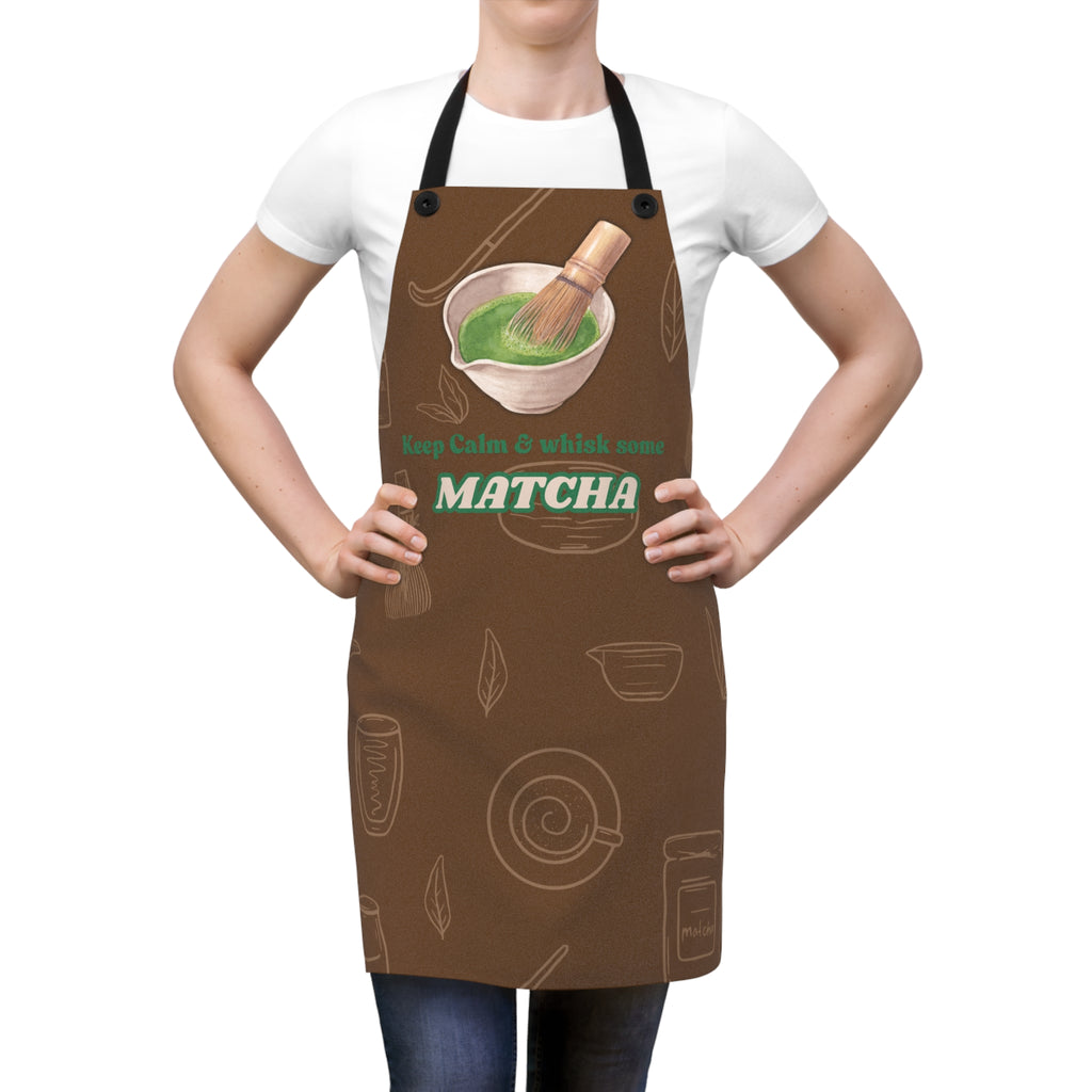 Matcha Apron – Cozy Green Tea Inspired Apron