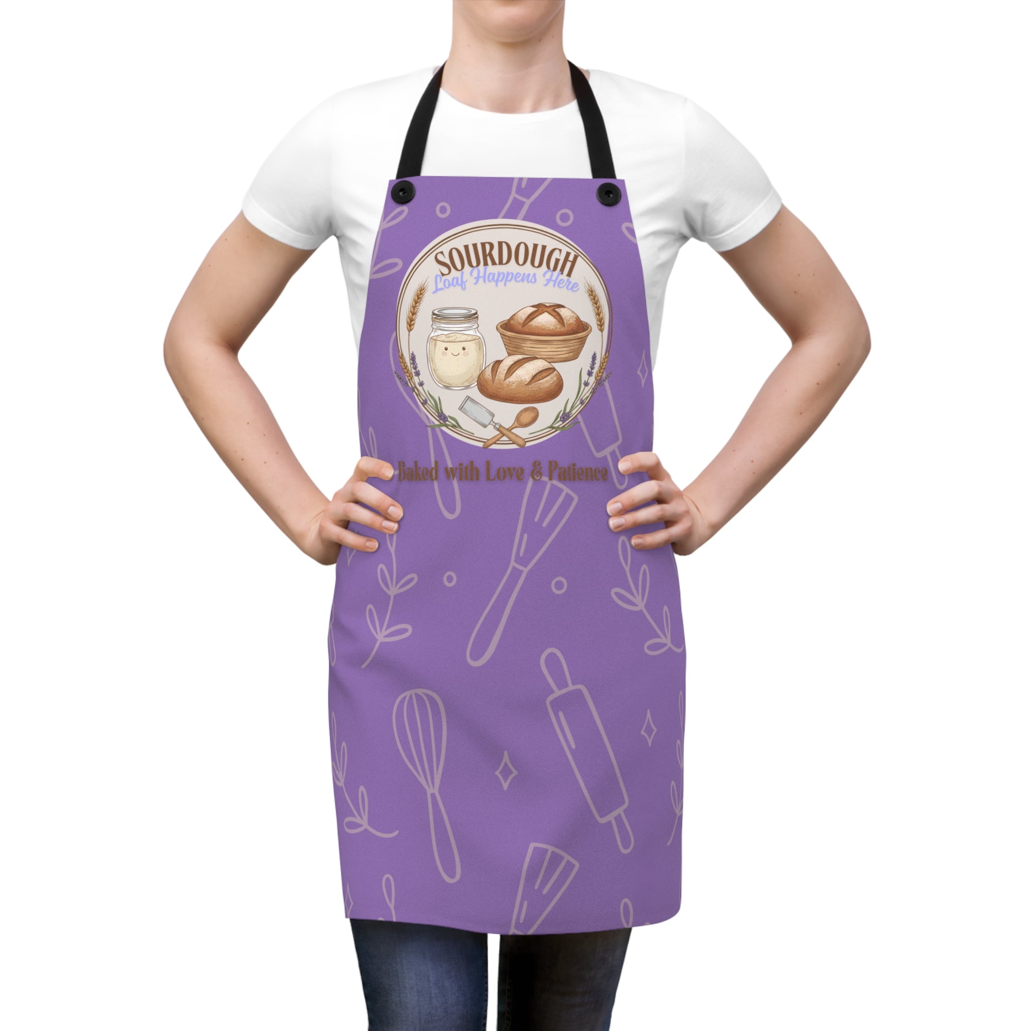 Sourdough Baking Apron – Cozy Gift for Bread Lovers