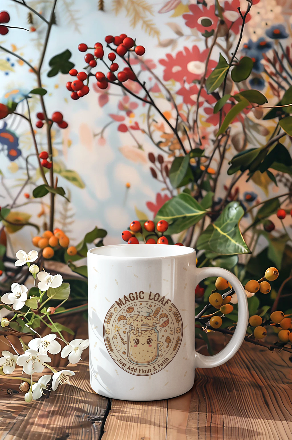 Sourdough Mug – Rise & Proof Ceramic Coffee Cup