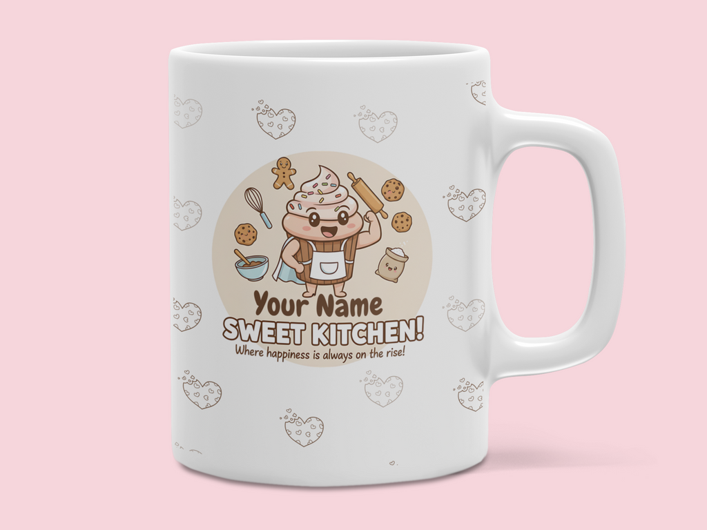 Personalized Mug – Custom Name Coffee Cup for Cozy Mornings