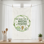 Matcha Kitchen Towel – Green Tea-Inspired Cozy Kitchen Towel
