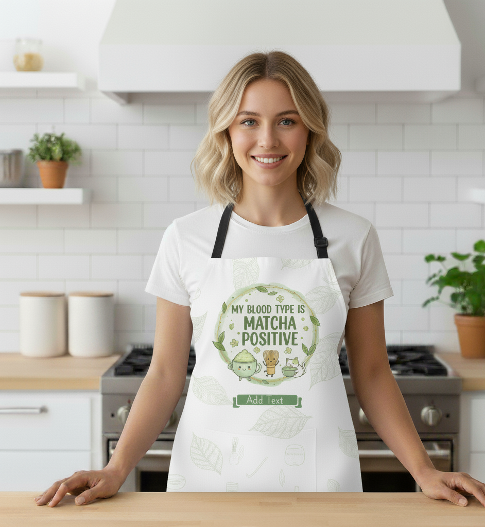 Personalized Apron – Custom Name Baking Apron for Home Chefs