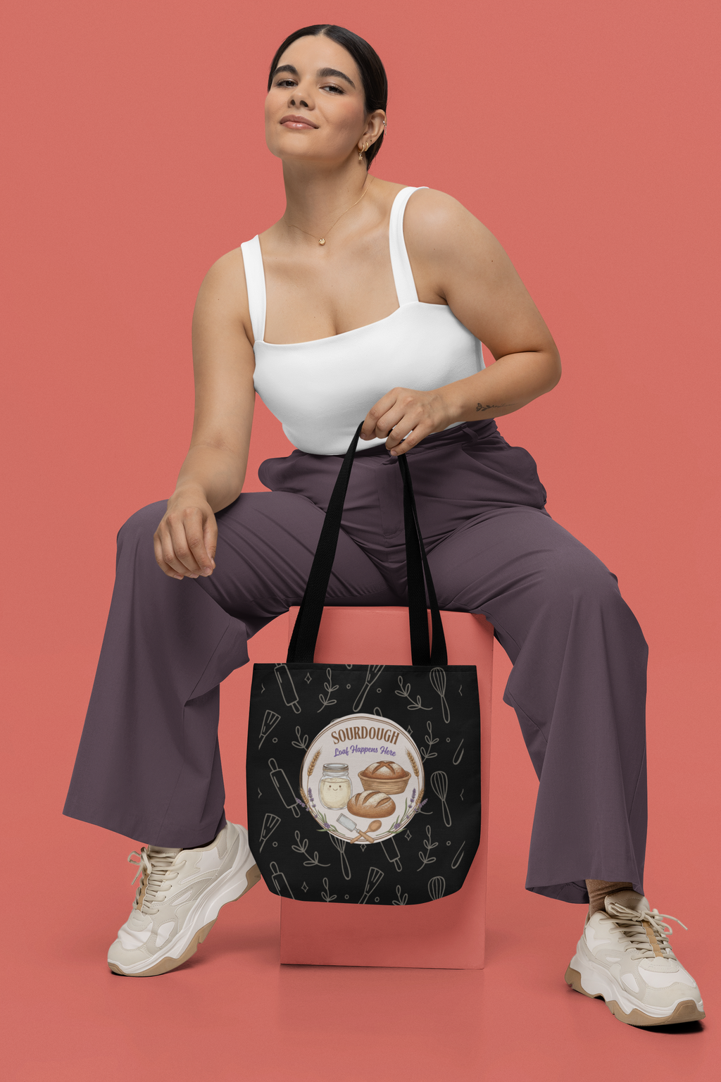 Tote Bag - Sourdough Loaf Happens Here