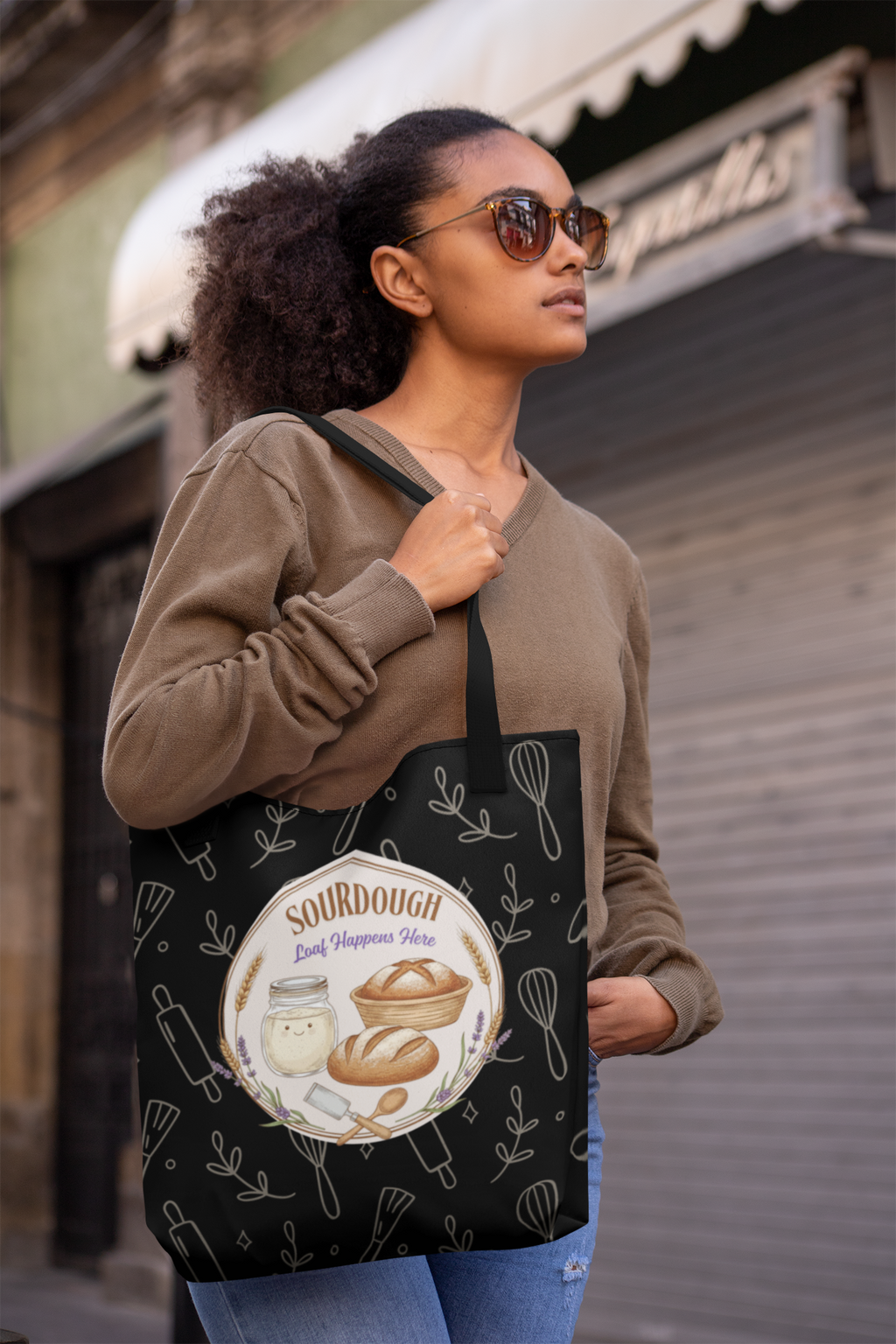 Tote Bag - Sourdough Loaf Happens Here