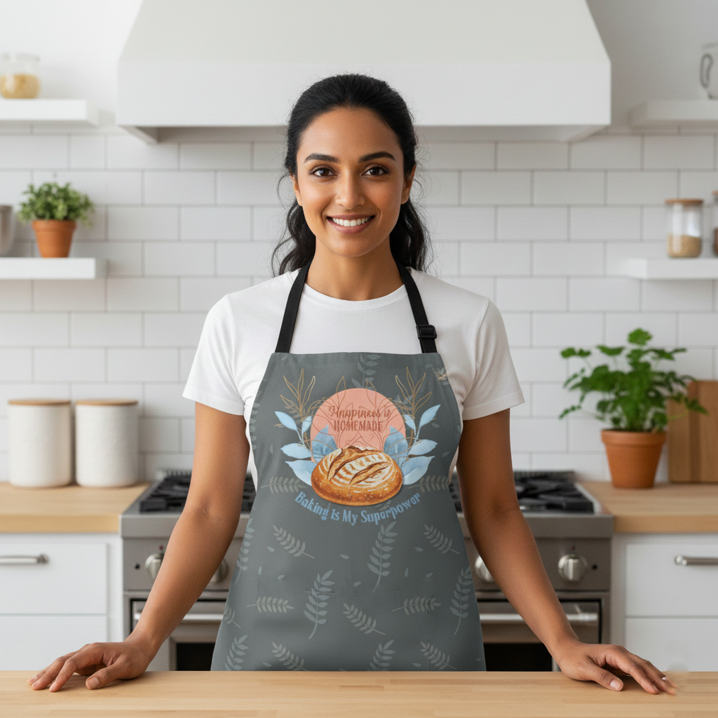 Sourdough Baking Apron – Cozy Gift for Bread Lovers