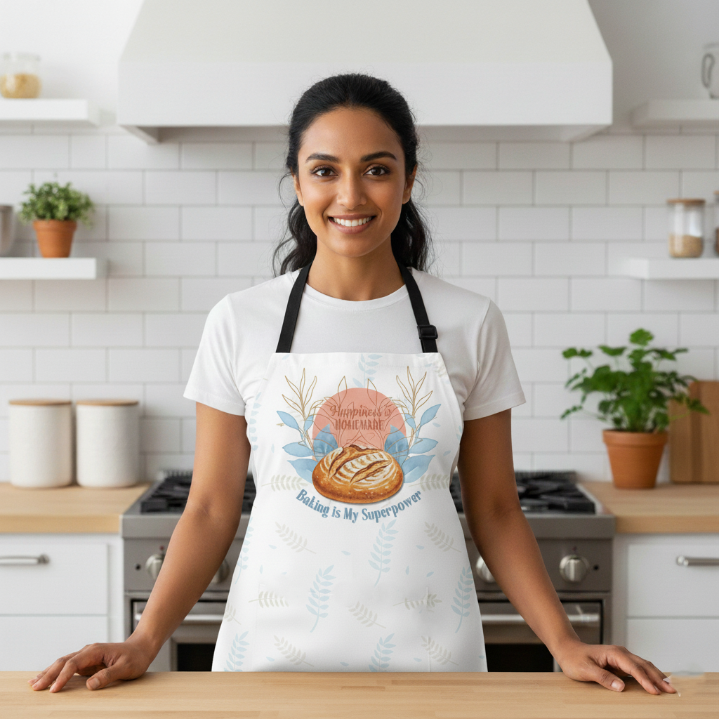 Sourdough Baking Apron – Cozy Gift for Bread Lovers