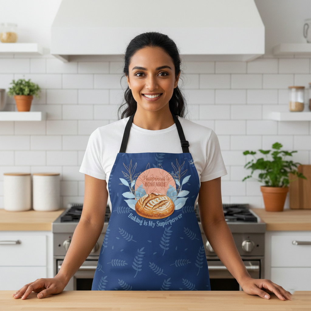 Sourdough Baking Apron – Cozy Gift for Bread Lovers