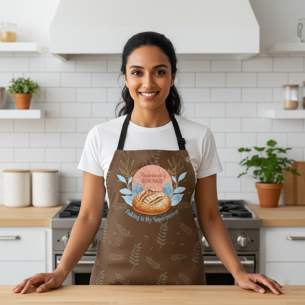 Sourdough Baking Apron – Cozy Gift for Bread Lovers
