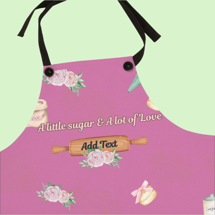 Personalized Apron – Custom Name Baking Apron for Home Chefs