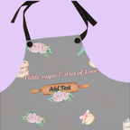 Personalized Apron – Custom Name Baking Apron for Home Chefs