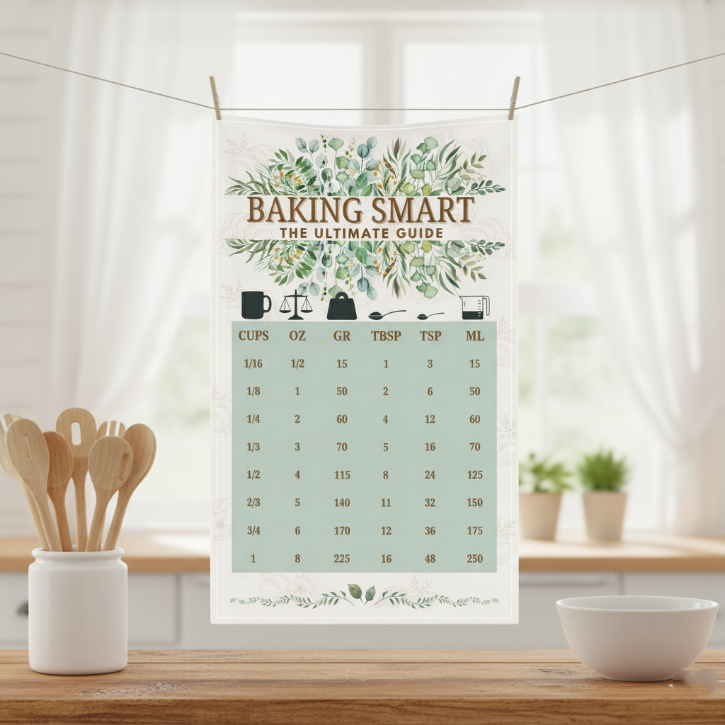 Baking Smart - Baking Chart Towel