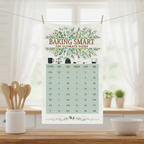 Baking Smart - Baking Chart Towel