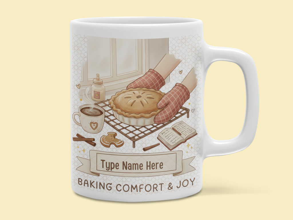 Personalized Mug – Custom Name Coffee Cup for Cozy Mornings