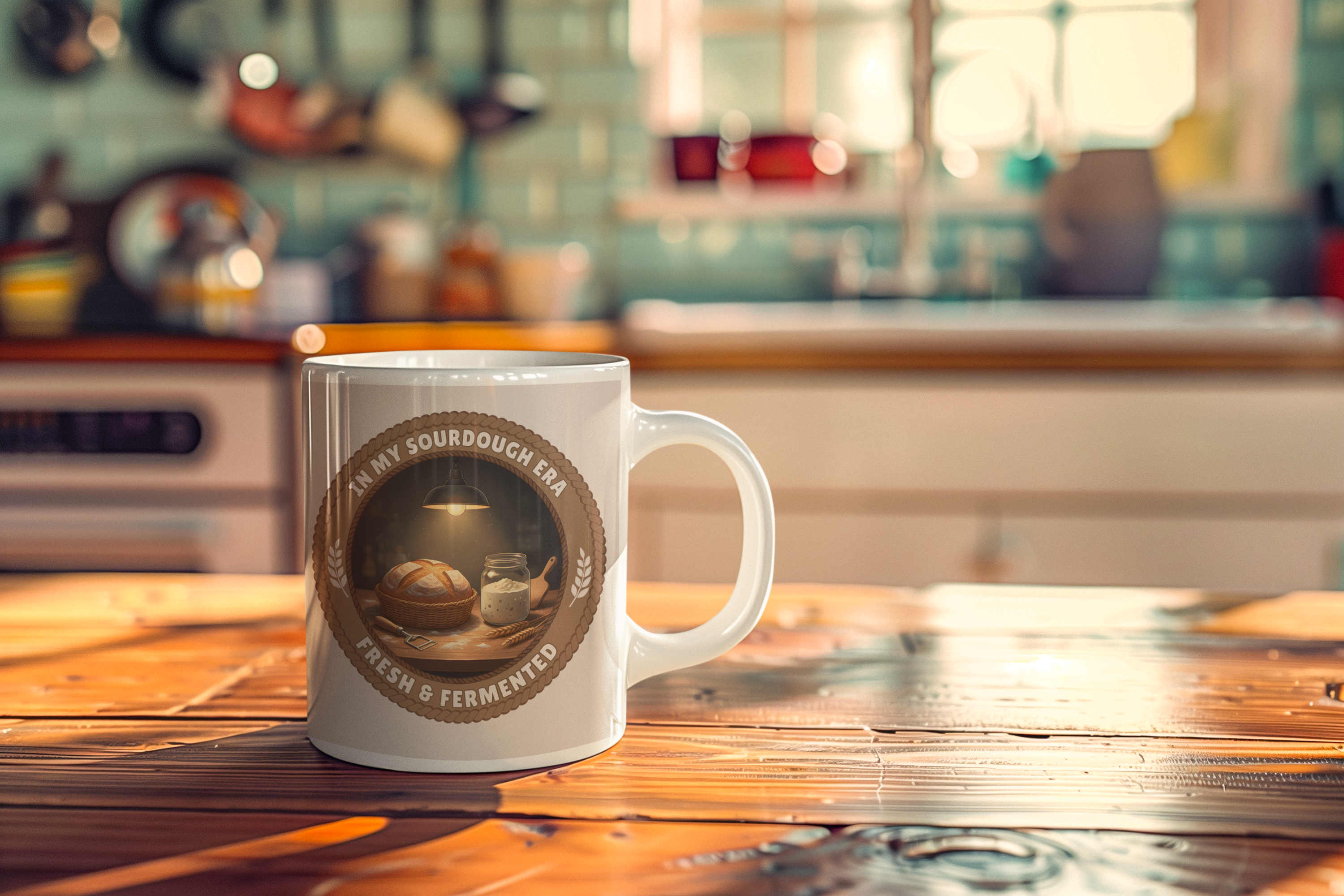Sourdough Mug – Rise & Proof Ceramic Coffee Cup