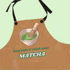 Matcha Apron – Cozy Green Tea Inspired Apron