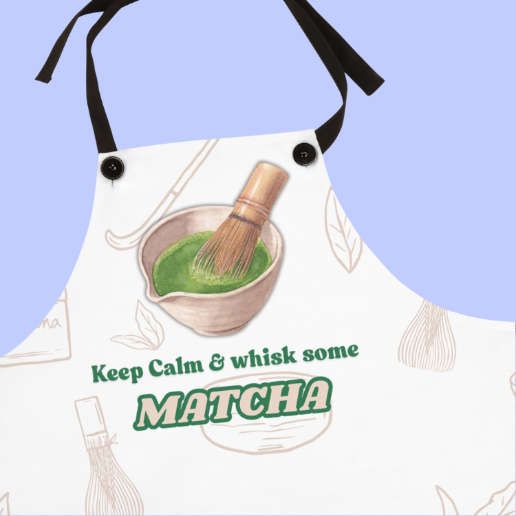 Matcha Apron – Cozy Green Tea Inspired Apron