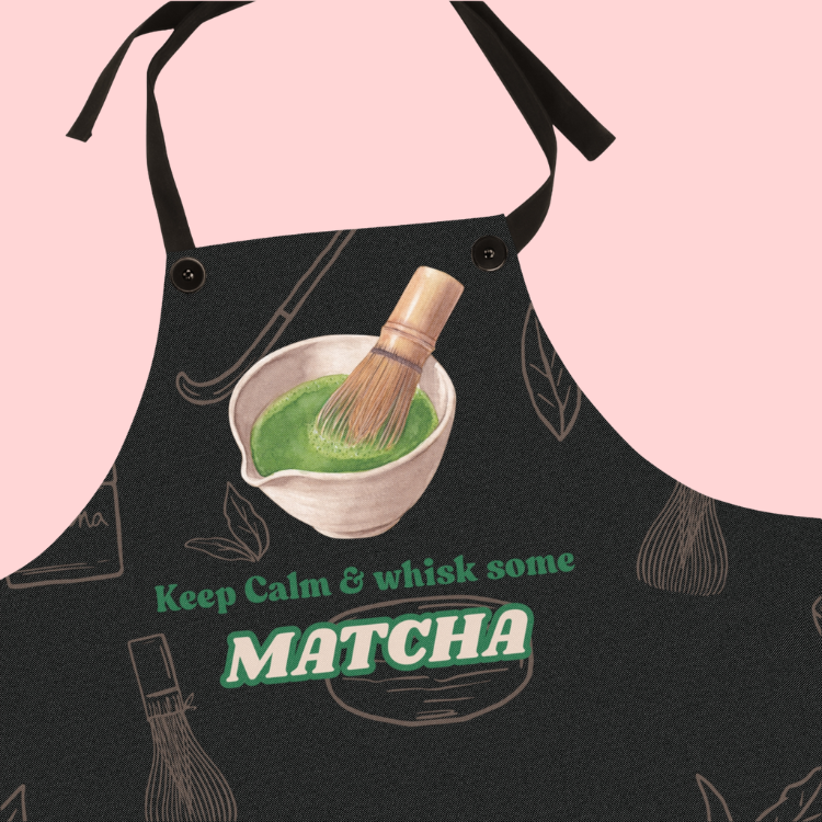 Matcha Apron – Cozy Green Tea Inspired Apron