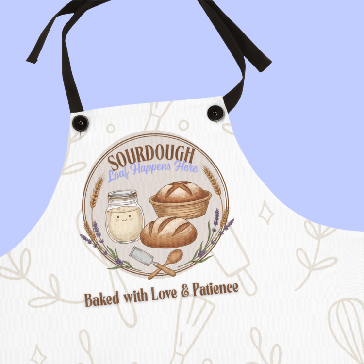 Sourdough Baking Apron – Cozy Gift for Bread Lovers
