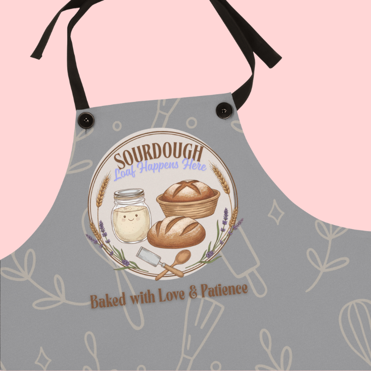 Sourdough Baking Apron – Cozy Gift for Bread Lovers