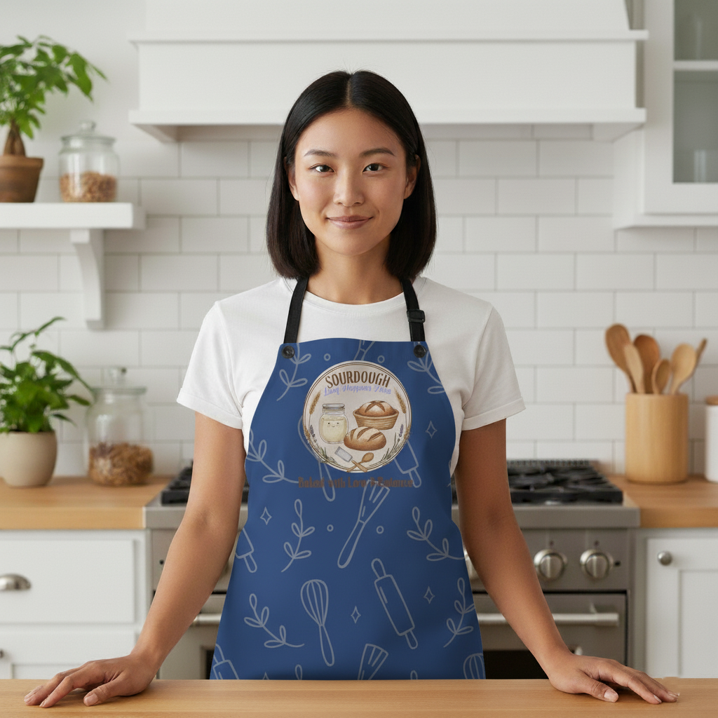 Sourdough Baking Apron – Cozy Gift for Bread Lovers