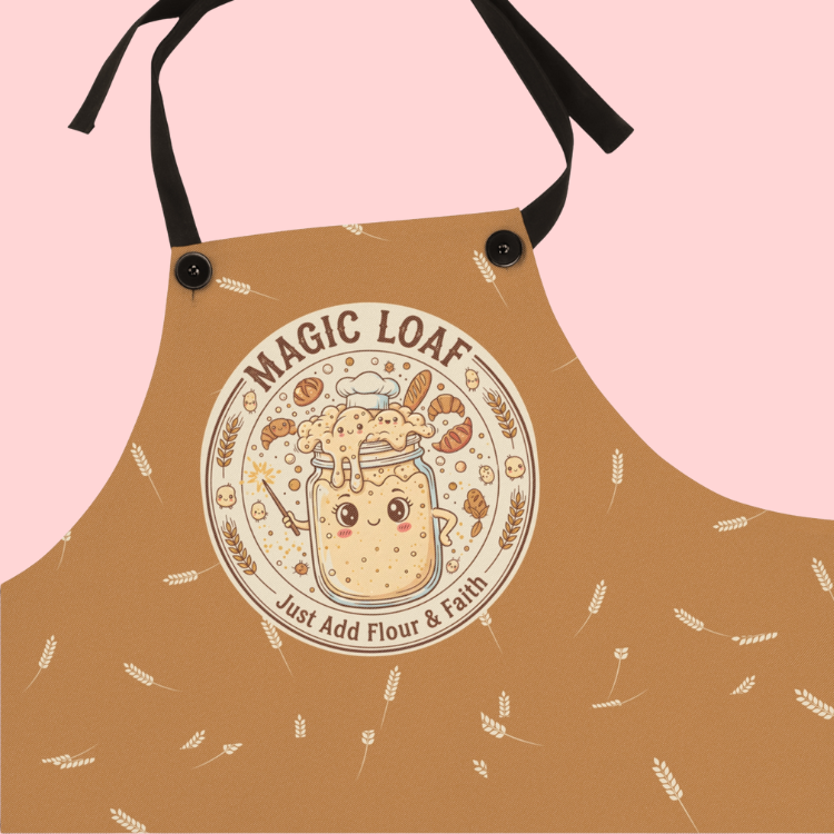 Sourdough Baking Apron – Cozy Gift for Bread Lovers