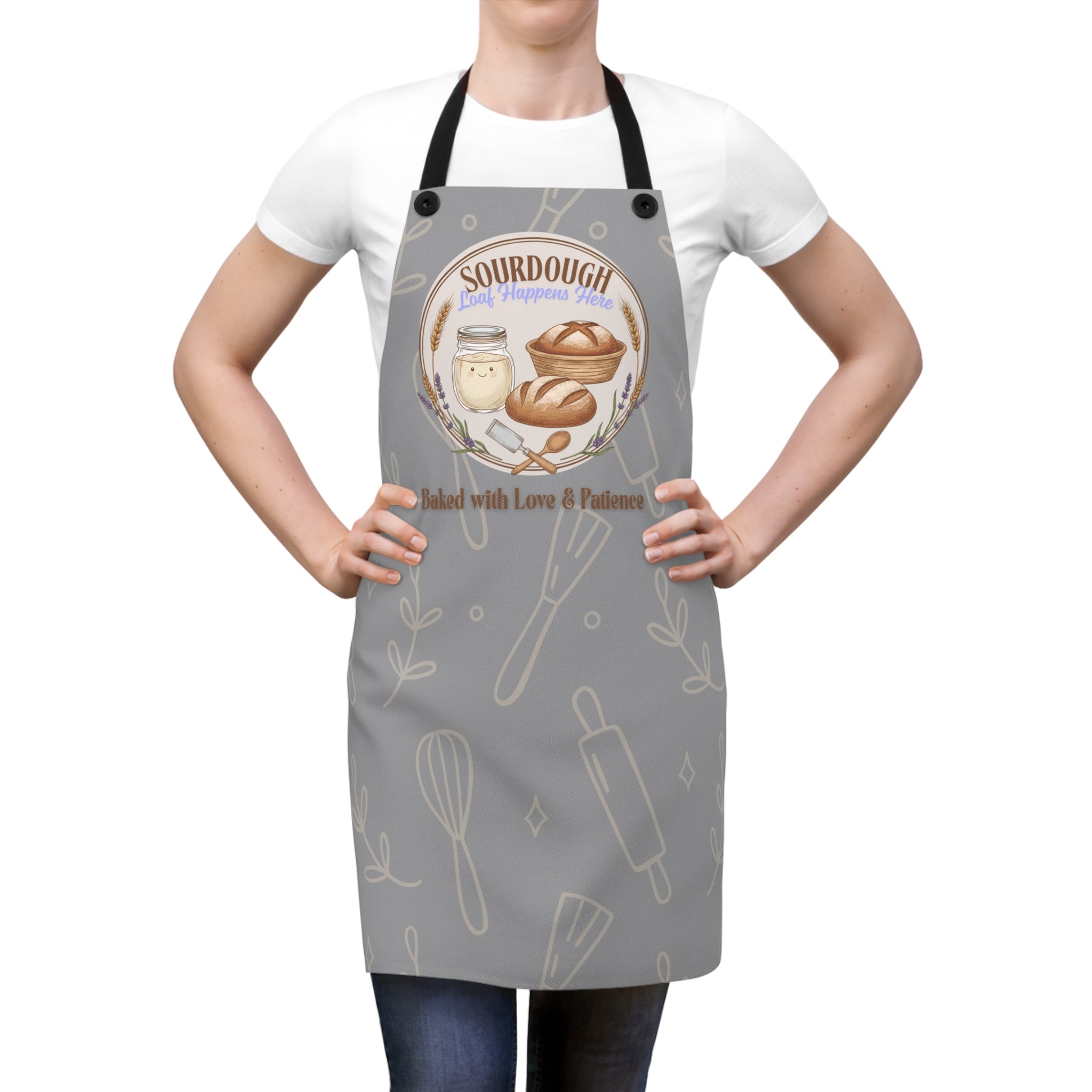 Sourdough Baking Apron – Cozy Gift for Bread Lovers