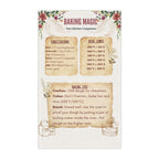 Baking Chart Kitchen Towel — The Perfect Helper for Every Baker