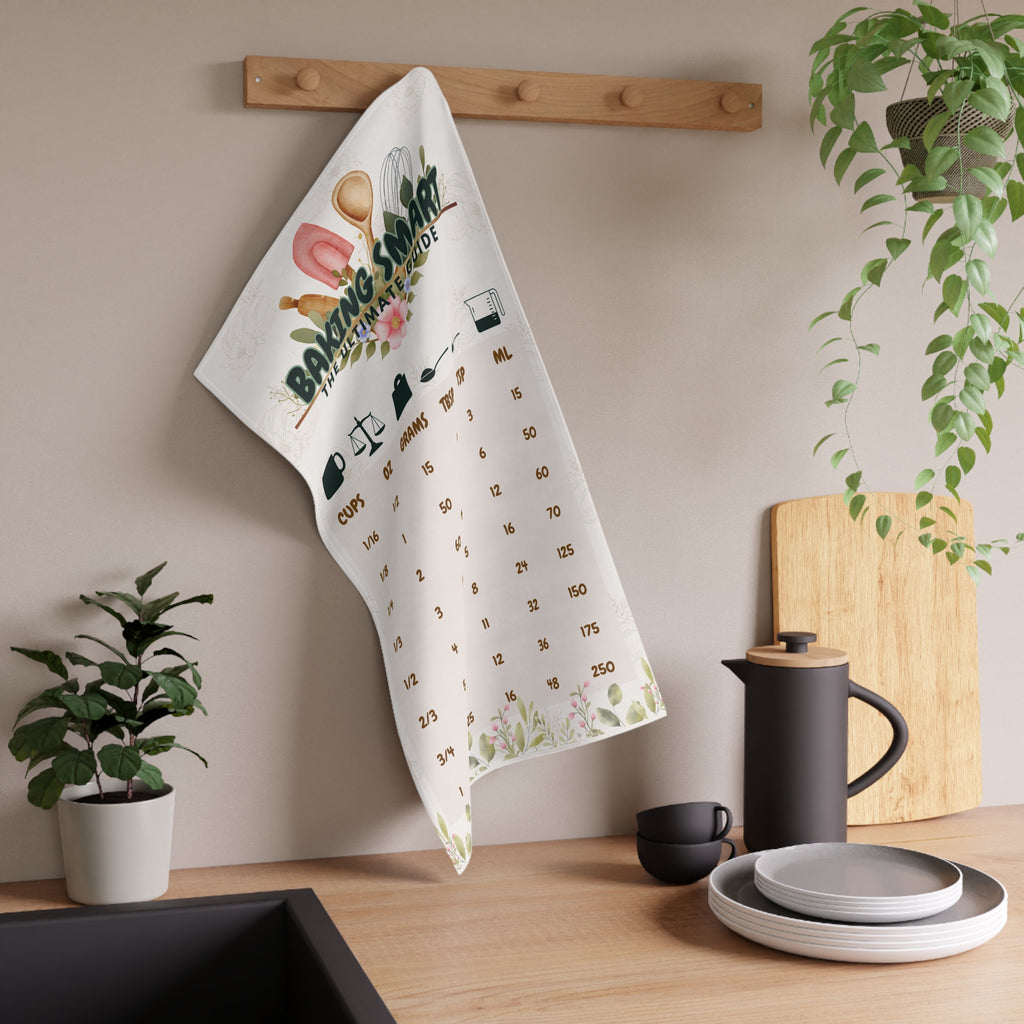 Baking Chart Kitchen Towel — The Perfect Helper for Every Baker