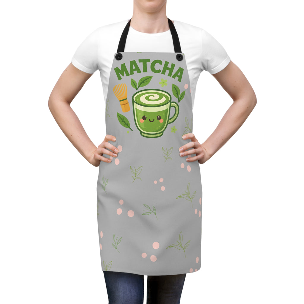 Matcha Apron – Cozy Green Tea Inspired Apron