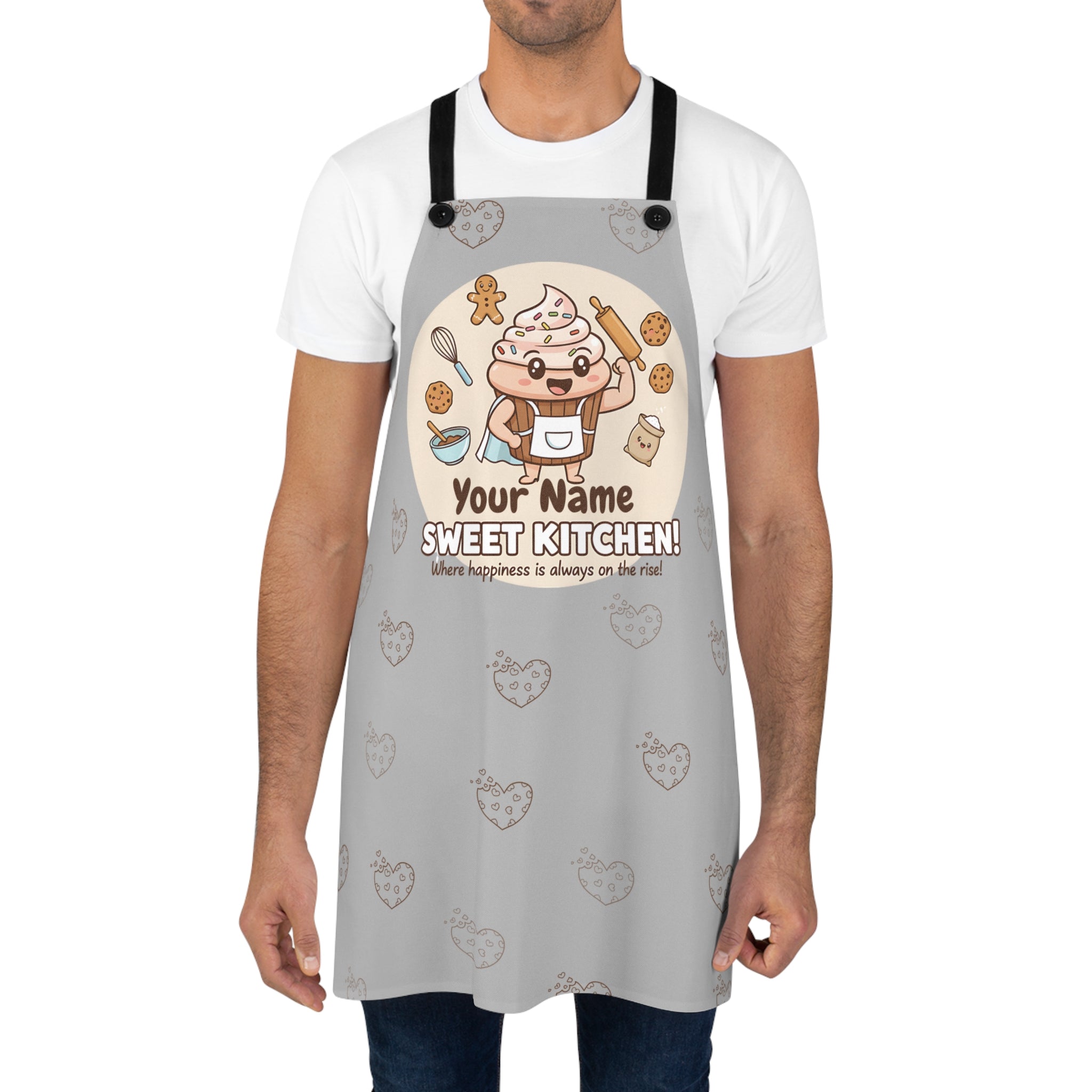Personalized Apron – Custom Name Baking Apron for Home Chefs