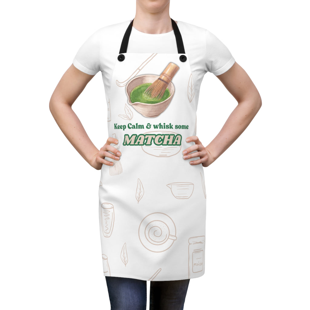 Matcha Apron – Cozy Green Tea Inspired Apron