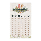Baking Chart Kitchen Towel — The Perfect Helper for Every Baker