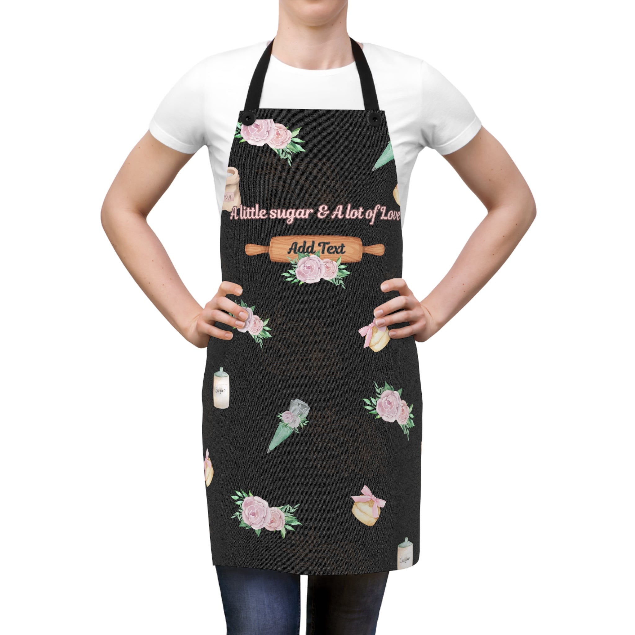 Personalized Apron – Custom Name Baking Apron for Home Chefs