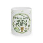 Matcha Positive - Cozy Ceramic Mug for Matcha & Tea Lovers