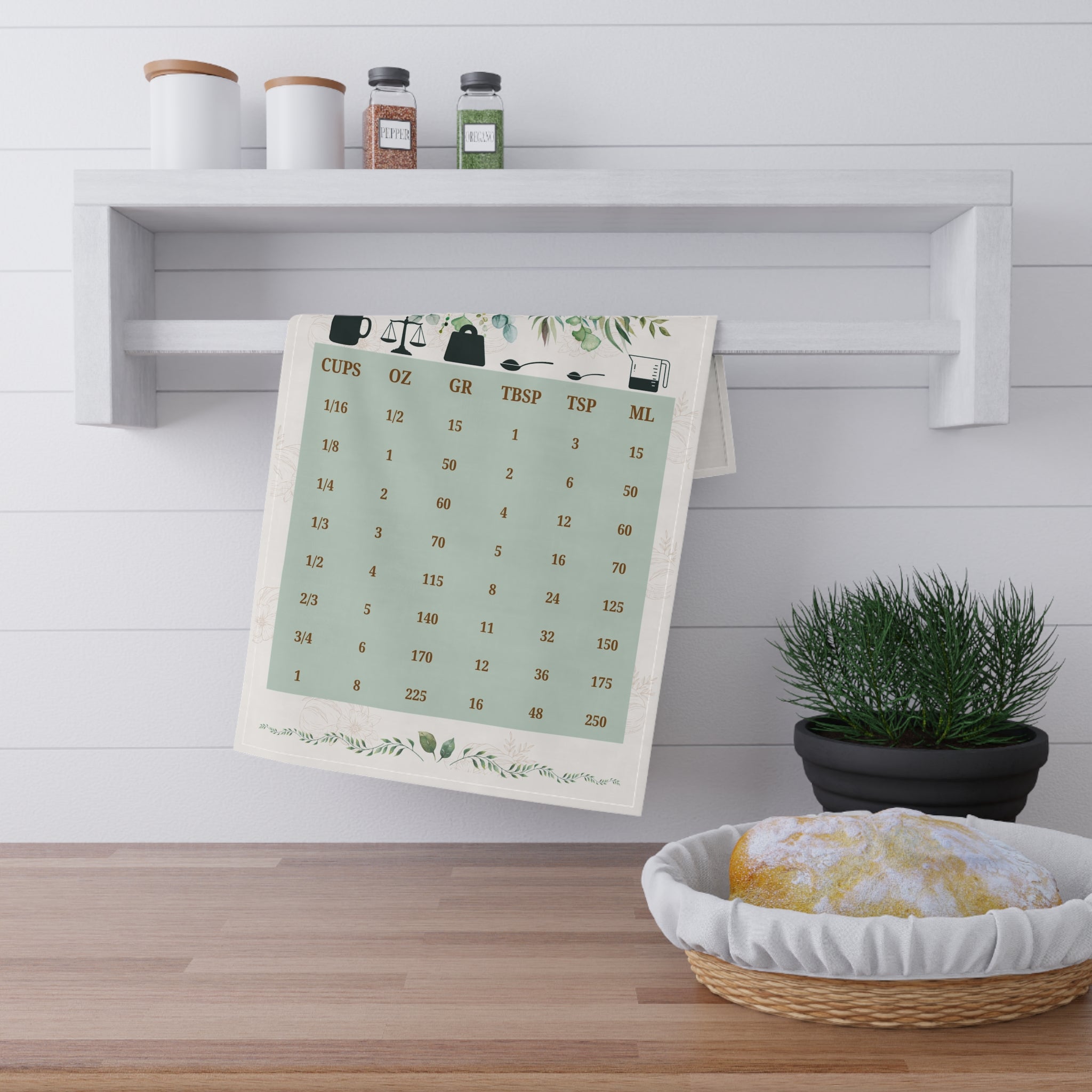 Baking Smart - Baking Chart Towel