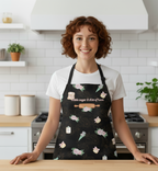 Personalized Apron – Custom Name Baking Apron for Home Chefs