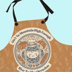 Sourdough Baking Apron – Cozy Gift for Bread Lovers * Bronze Rise to the Occasion *